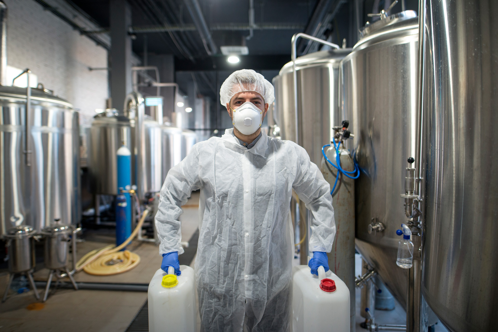 Manipulação e controle de produtos químicos